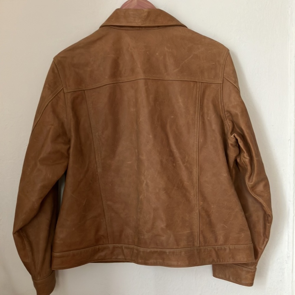 Talbots Leather Jacket - Picture 5 of 7